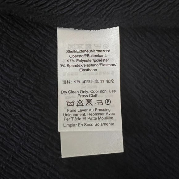 DKNY | Ruched-Sleeve Flounce-Hem Shift Dress - Picture 4 of 6